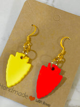 Load image into Gallery viewer, KC Arrowhead Earrings