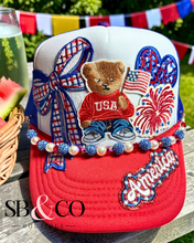 Load image into Gallery viewer, The Classic Americana Teddy Hat