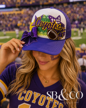 Load image into Gallery viewer, Coyotes KWU Football Trucker Hat