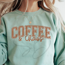 Load image into Gallery viewer, Coffee & Chaos Crewneck