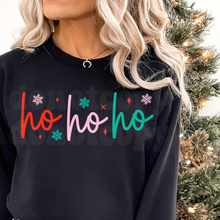 Load image into Gallery viewer, Ho Ho Ho Holiday Crewneck