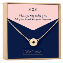 Load image into Gallery viewer, Your Compass Mom Necklace