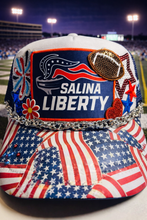 Load image into Gallery viewer, Salina Liberty Football Hat Pre-Sale
