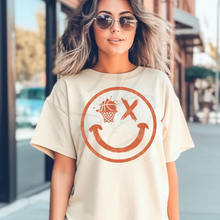 Load image into Gallery viewer, Basketball Smiley Graphic Tee or Crewneck
