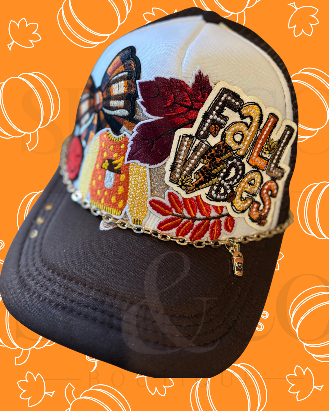 Fall Vibes Custom Hat