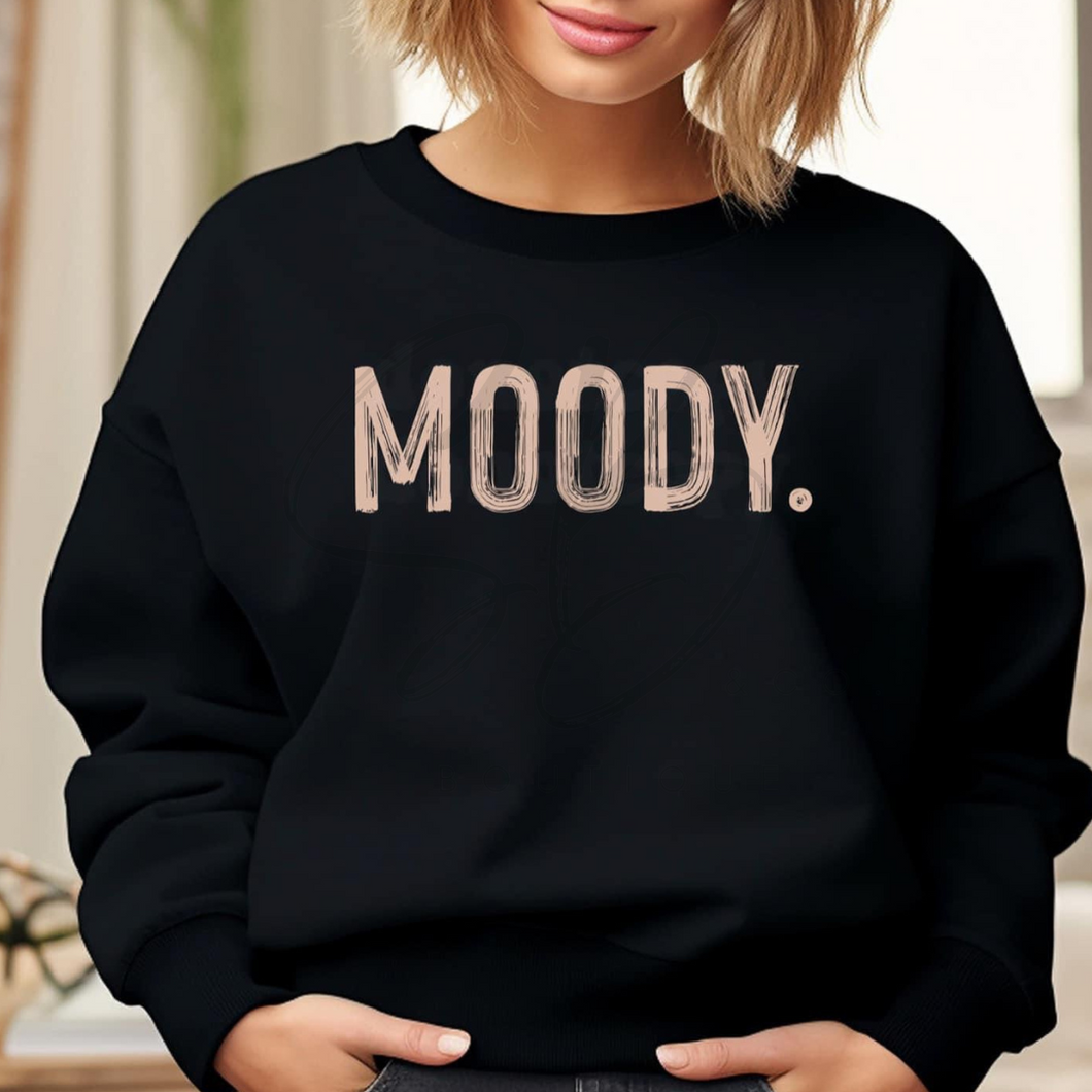 Moody Graphic Crewneck