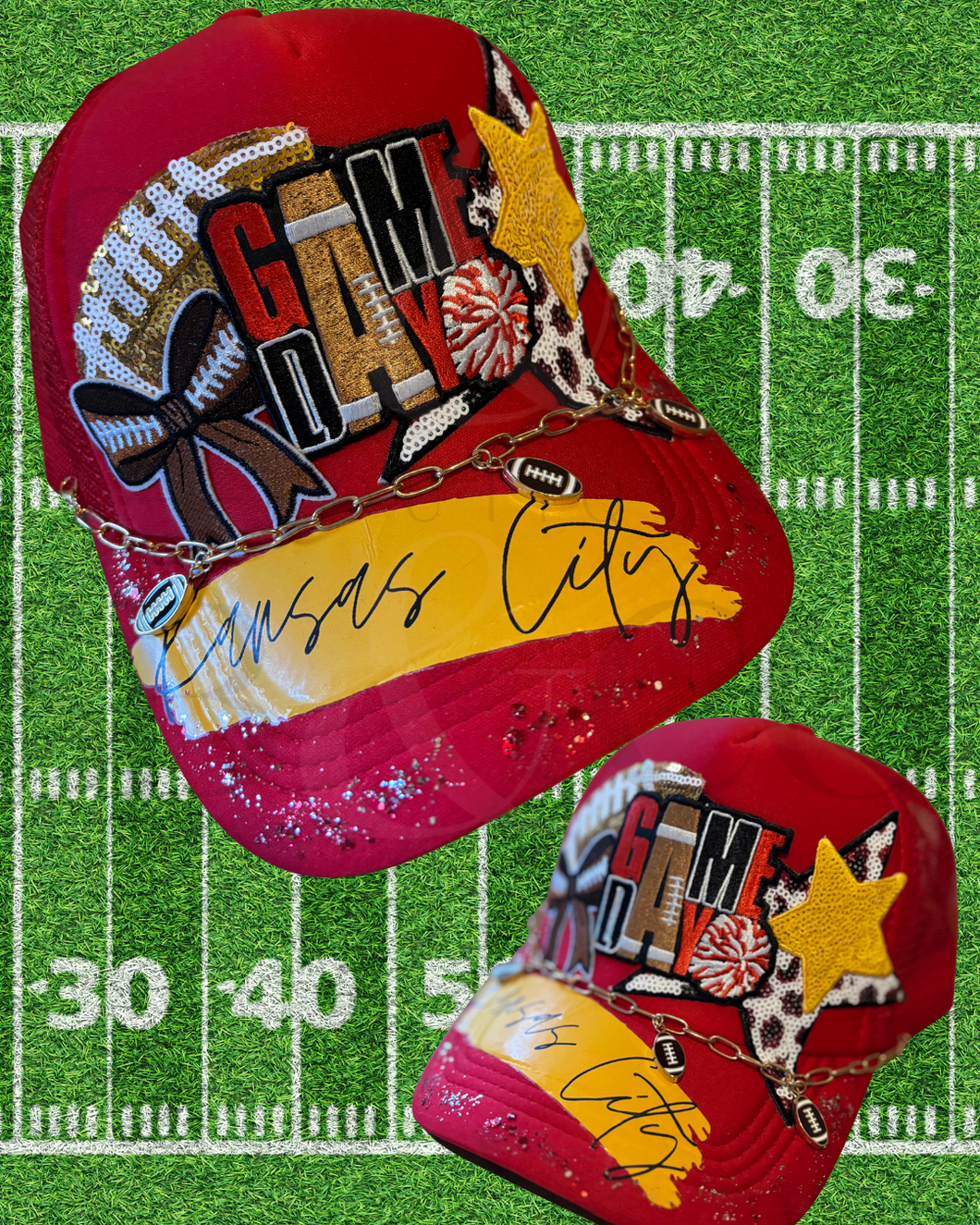 KC Chiefs Gameday Red Trucker Hat